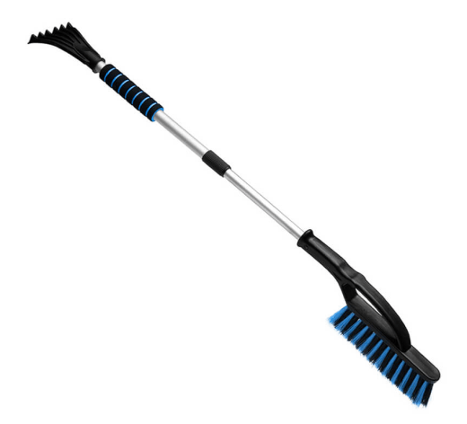 Eiskratzer mit Alu-Teleskopstiel und Schneeb�rste