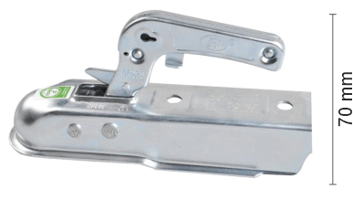 Zugkugelkupplung rund 70 mm Zugkugelkupplung rund 70 mm