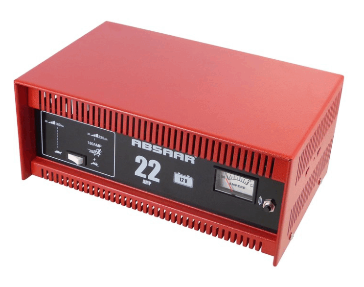 Absaar Batterieladeger�t 12 V / 11 A mit Metallgeh�use