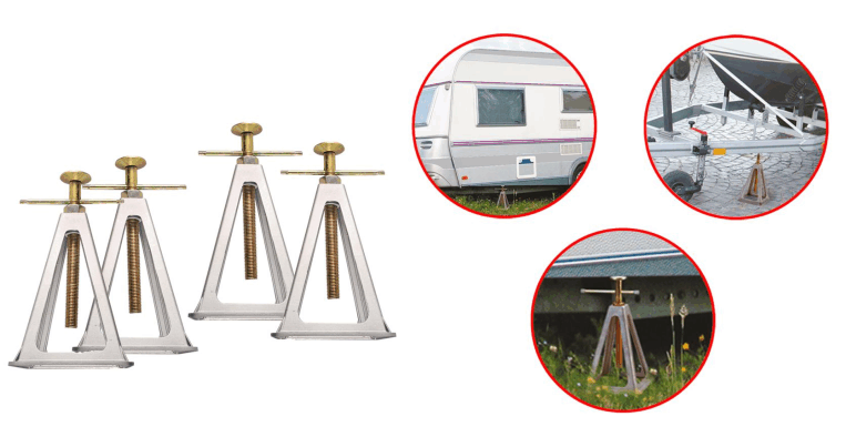 St�tzbock Set aus Aluminium