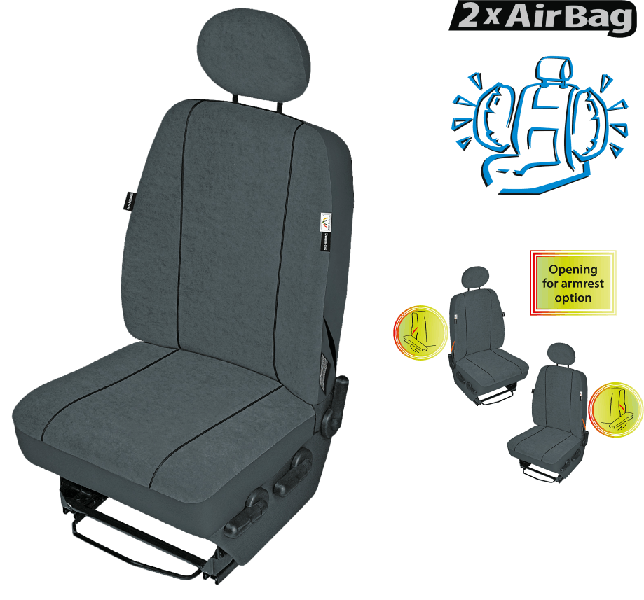 Sitzbezug Transporter Elegance DV1 Airbag